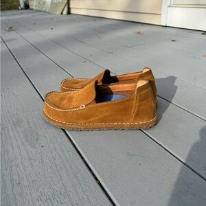 Birkenstock Utti Suede Loafers, Sz 38